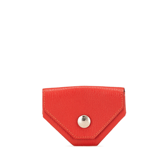 Pre-Loved Hermes Chevre Le Vin Quatre Coin Purse - Picture 1 of 10